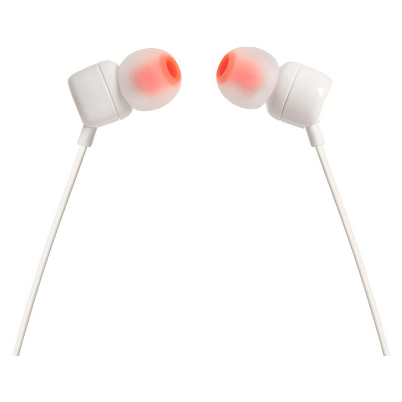 Audífonos JBL TUNE 110 con Micrófono Blanco